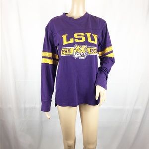 LSU college long sleeve t shirt Small
